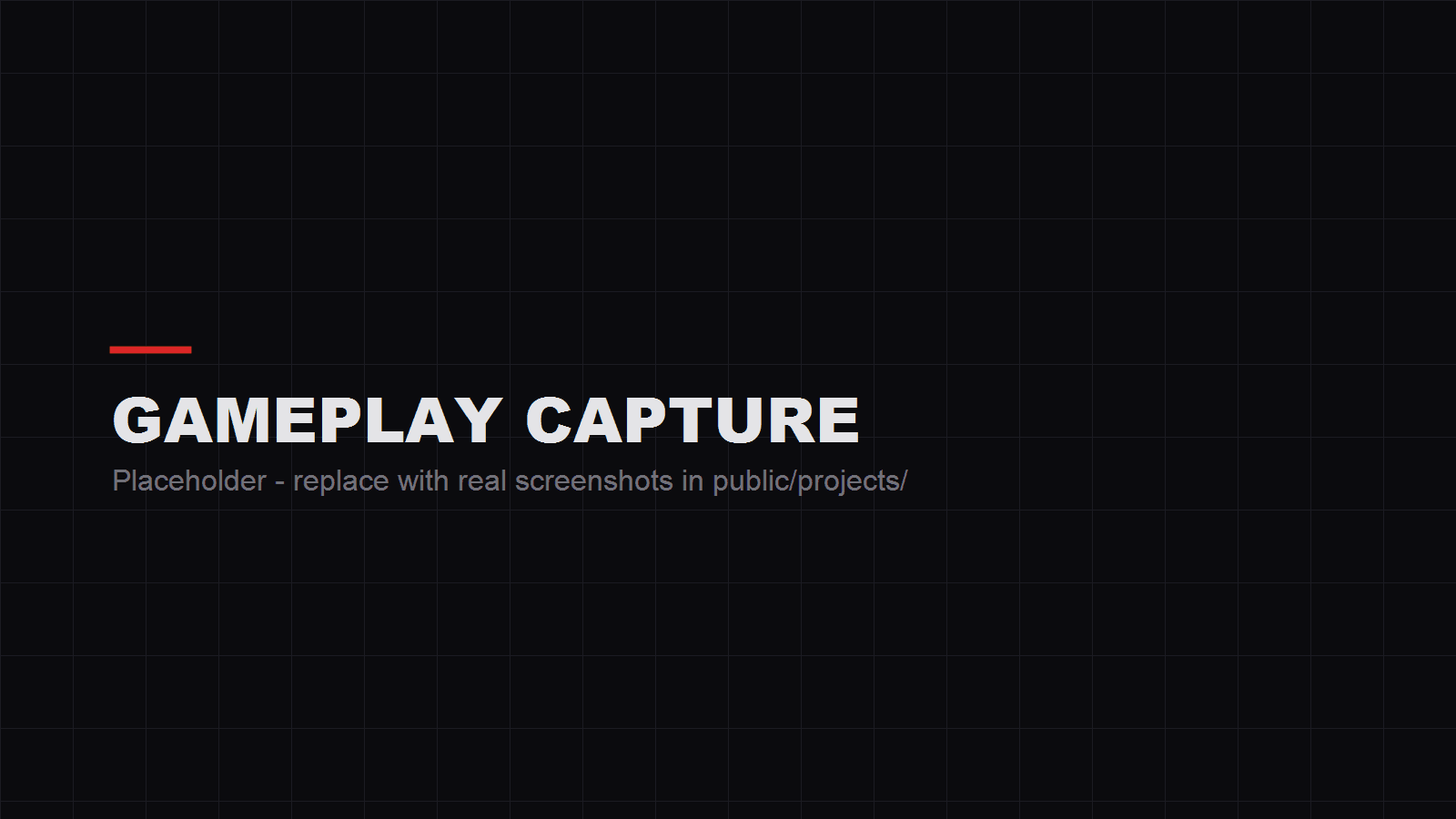 Prototype Capture (Placeholder)
